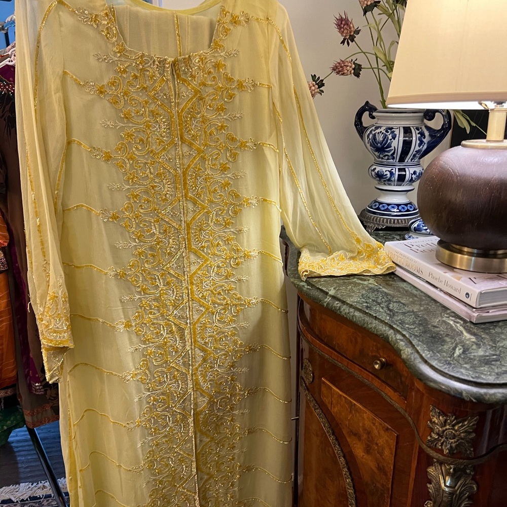Preloved Pakistani Chiffon Outfit